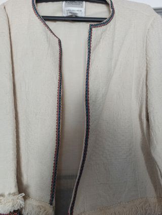 Chaqueta boho de Zara
