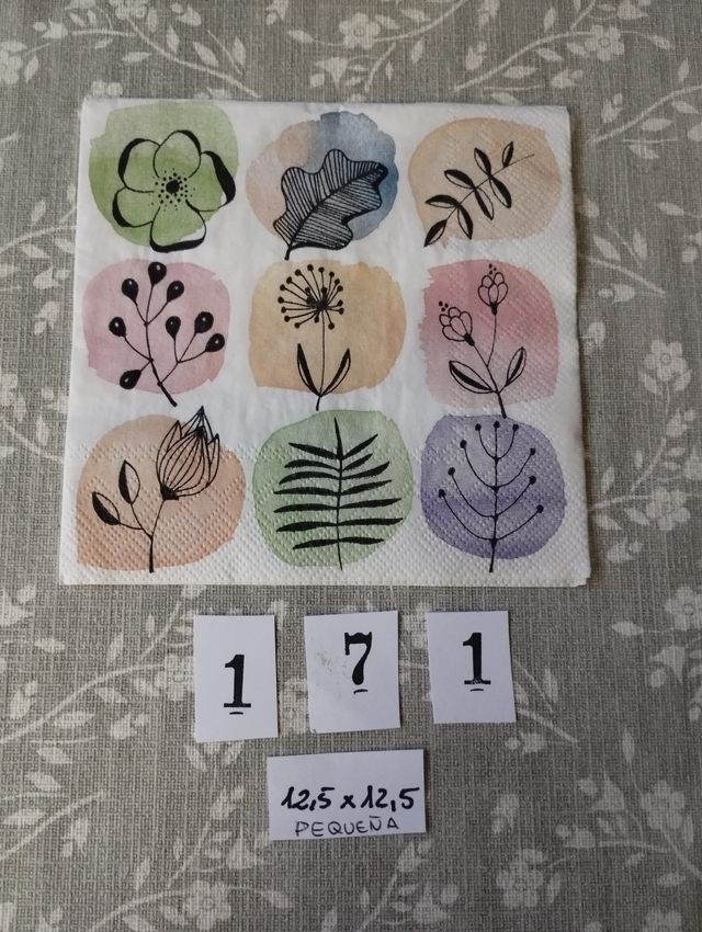 SERVILLETAS DECOUPAGE, MÁS DE 100 MODELOS A ELEGIR