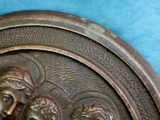 VIRGEN DE LA SILLA MEDALLÓN MATRIZ BRONCE MOLDE