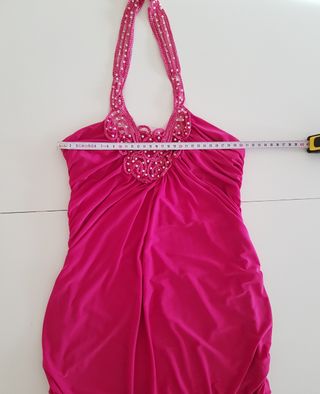 Vestido fiesta colores tendencia 2024, talla S