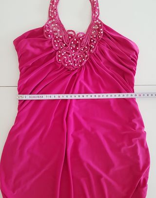 Vestido fiesta colores tendencia 2024, talla S
