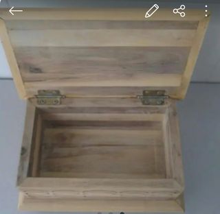 Joyero/Baúl de madera antiguo