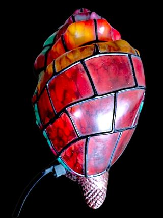 Lampara Caracola diseño Tiffany