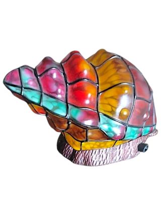 Lampara Caracola diseño Tiffany