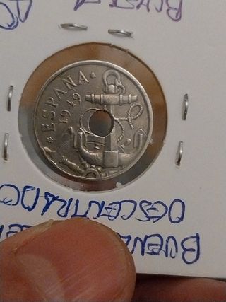 50 cent antiguos 1949 error acuñación