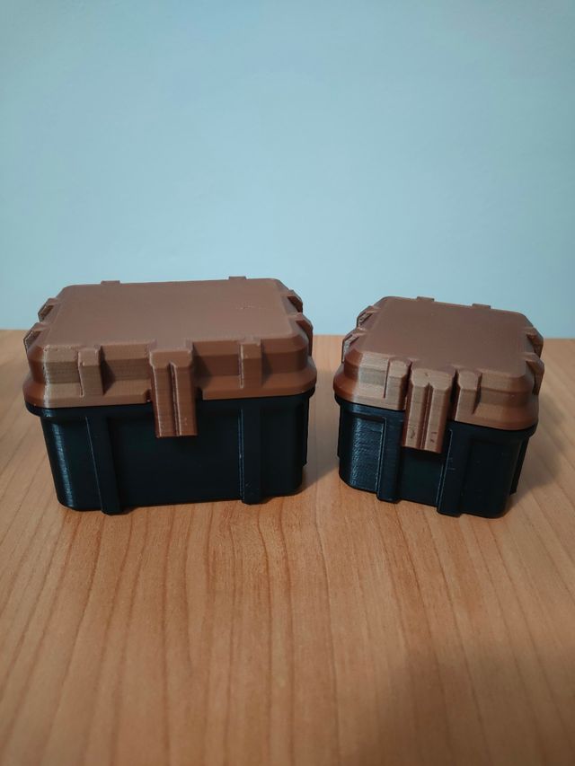 Pack cajas organizadoras pilas AA y AAA