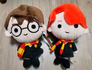 6 Peluches Harry Potter+Varita+stand+cortagalletas