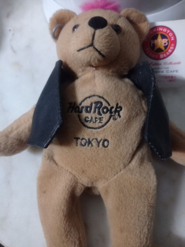Peluche oficial hard rock café Tokyo