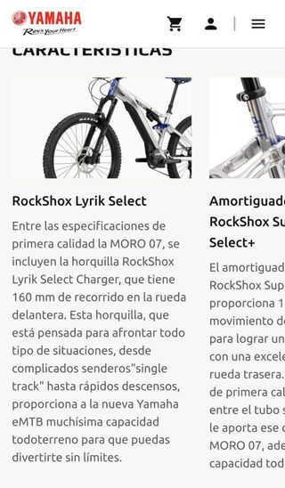 Bicicleta eléctrica Yamaha Moro 07 OPORTUNIDAD