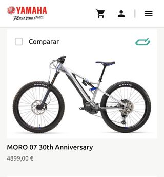 Bicicleta eléctrica Yamaha Moro 07 OPORTUNIDAD