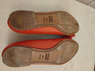 Bailarinas cuero Uterqüe 