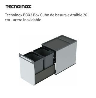Cubo basura Inoxidable TECNOINOX