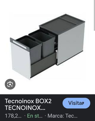Cubo basura Inoxidable TECNOINOX
