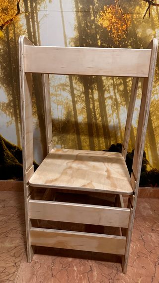 Trona Montessori y Torre de aprendizaje 2x1 nueva