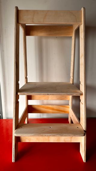 Silla infantil torre, trona montessori aprendizaje