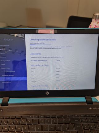 Ordenador portátil HP Pavilion Azul