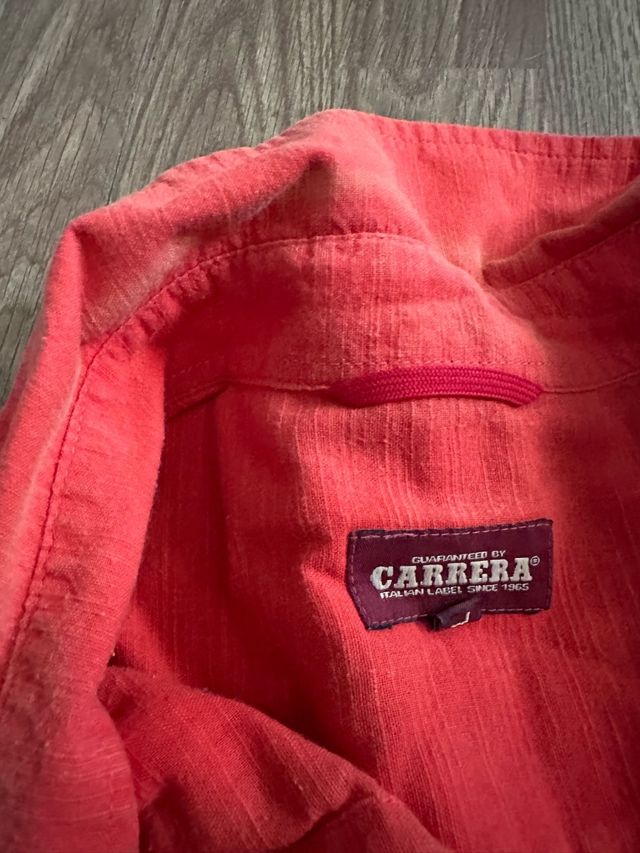 Camicia metà maniche carrera