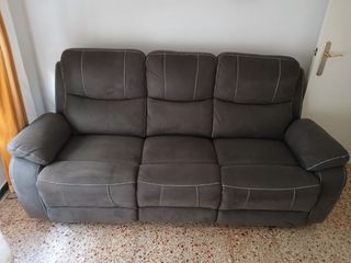 Sofá eléctrico reclinable
