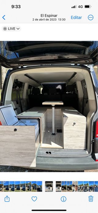 Alquiler volkswagen Caravelle 2017