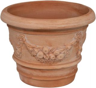 Vaso Terracotta Toscano Artigianale | Esterno/Inte