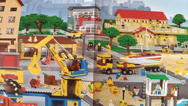 Poster LEGO City 2011 / Lego Club (fronte/retro)