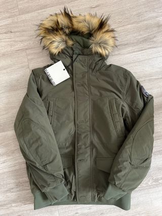 NAPAPIJRI - Parka Ara Short 3 - Caqui - S