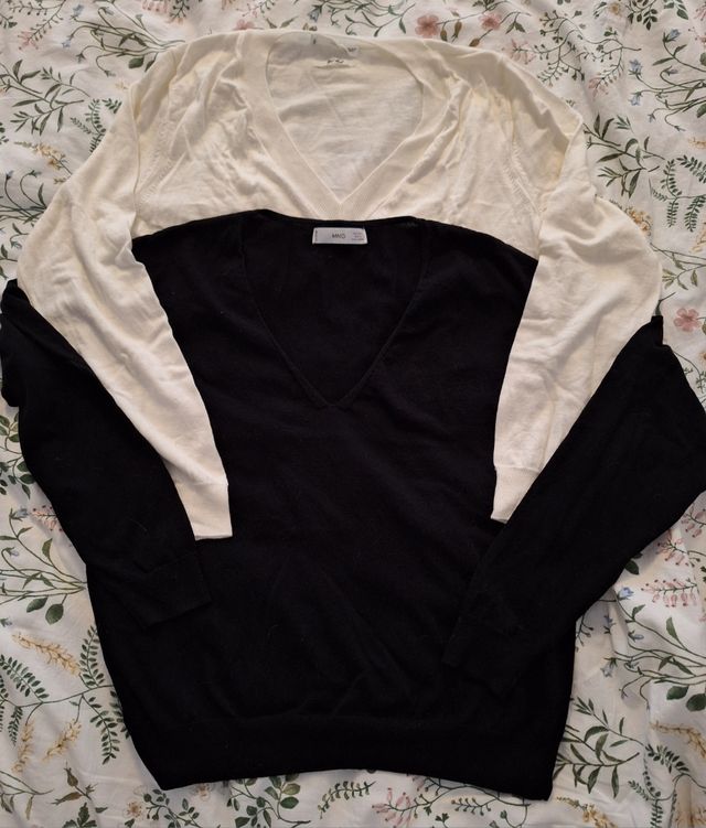 Lote de 2 jerseys básicos de Mango
