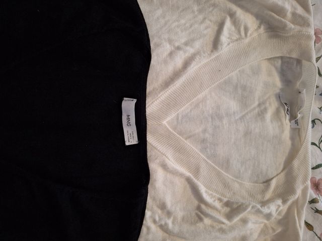 Lote de 2 jerseys básicos de Mango