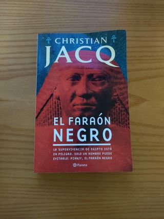 Libro "El faraón negro" - Christian Jacq