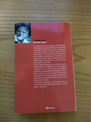 Libro "El faraón negro" - Christian Jacq