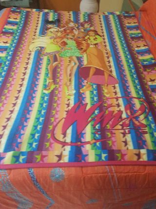 Plaid pail  singolo  winx