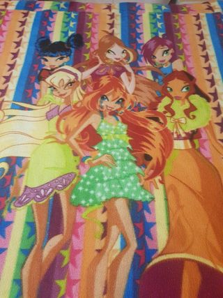 Plaid pail  singolo  winx