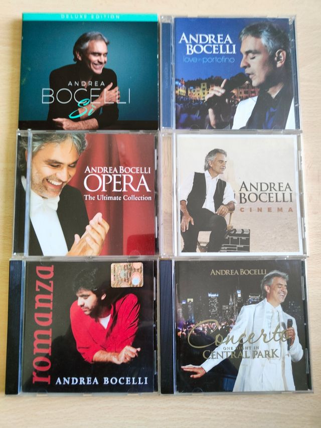 6 CD Andrea Bocelli