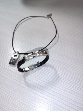 Pulsera y collar lotus