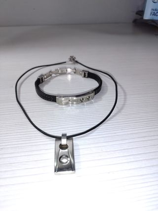 Pulsera y collar lotus