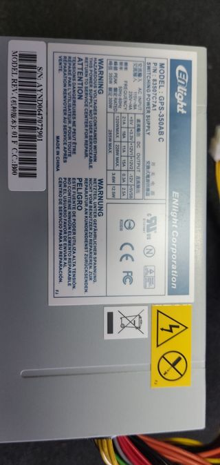 Fuente de alimentación para PC