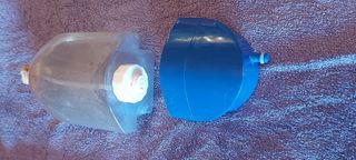 Depósito y filtro Quigg limpiador vapor