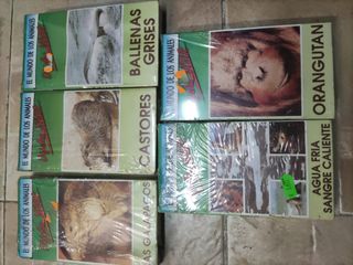Vendo estas cintas VHS.