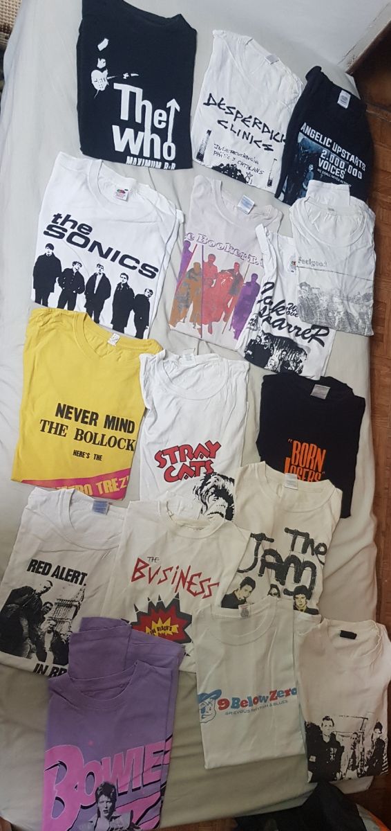 Camisetas música etc