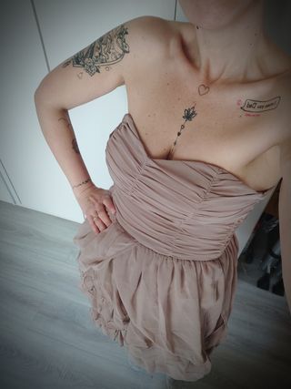 Abito elegante H&M Senza spalline 