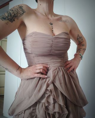 Abito elegante H&M Senza spalline 