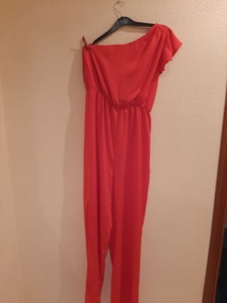 Mono largo rojo evento