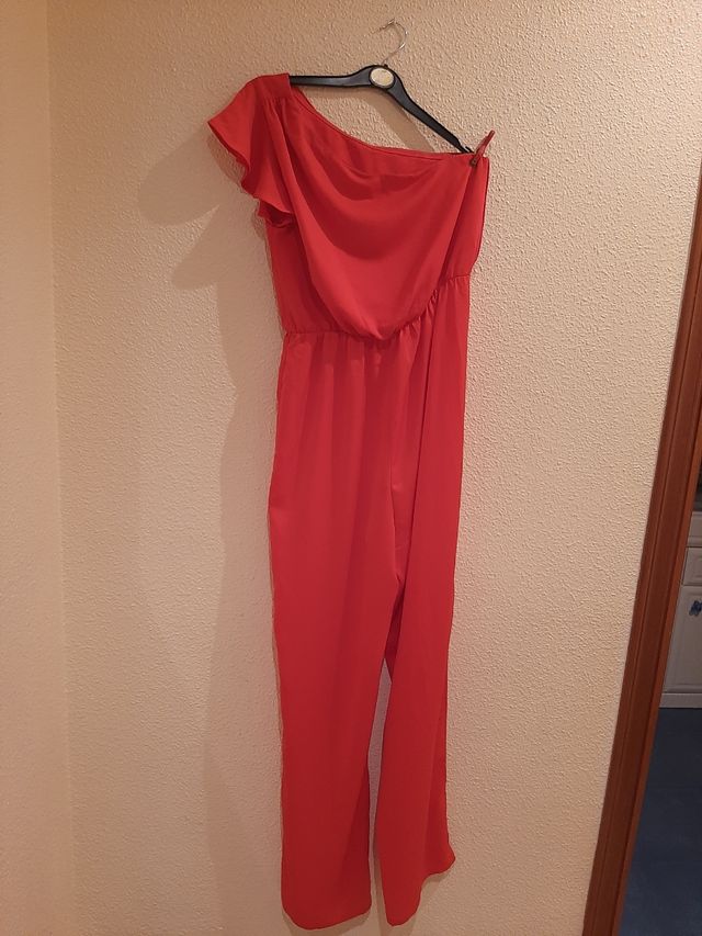 Mono largo rojo evento