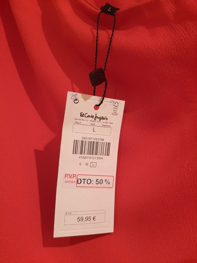 Mono largo rojo evento