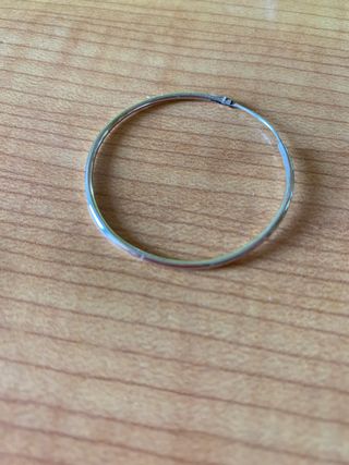 Pendientes de plata. Aros/Zarcillos