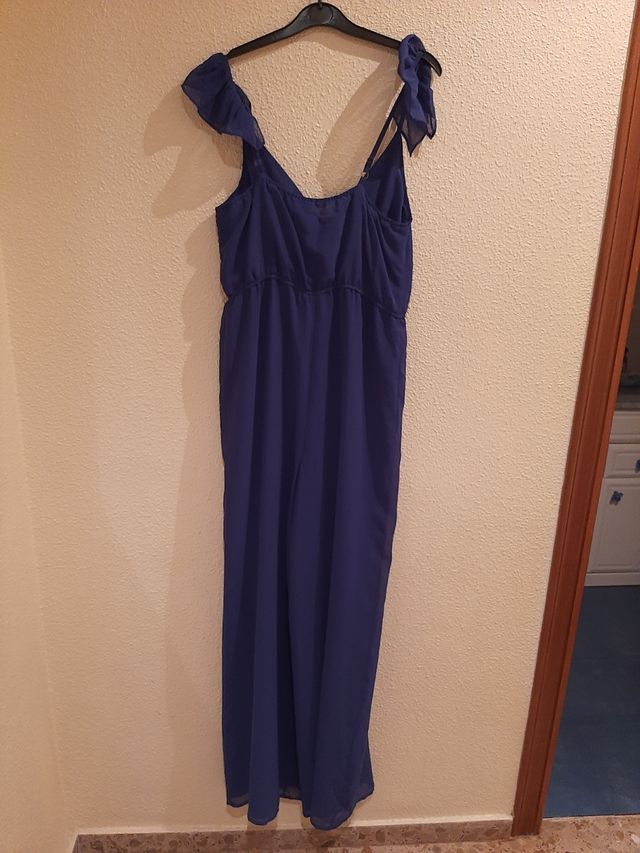 Mono largo evento color azul