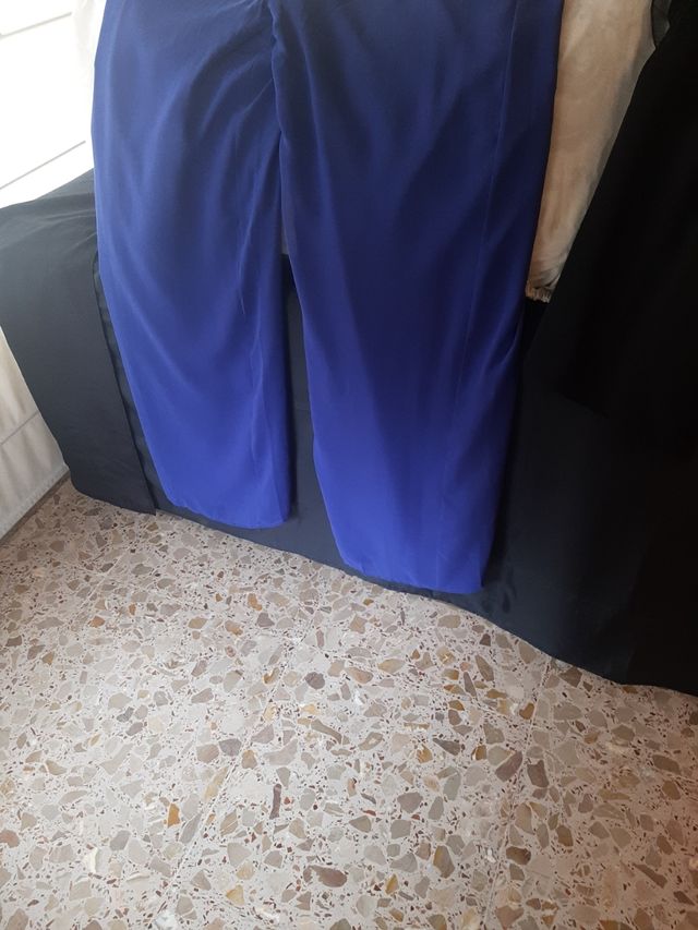 Mono largo evento color azul