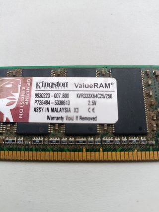 Módulos de memoria RAM