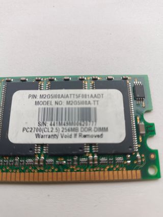 Módulos de memoria RAM