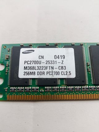 Módulos de memoria RAM